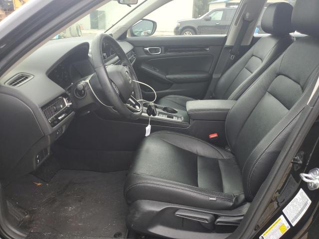 2HGFE1F71NH319403 - 2022 HONDA CIVIC EX BLACK photo 7