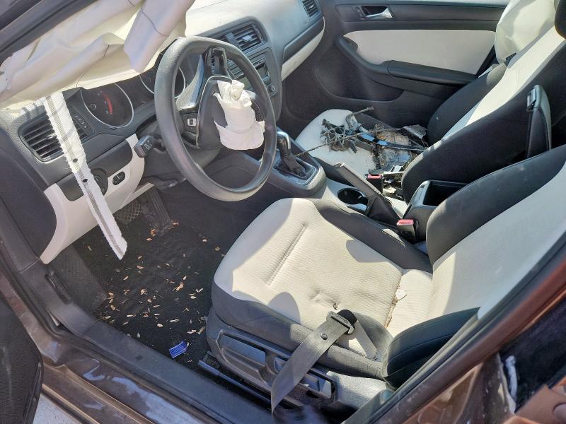 3VW2K7AJ2FM287492 - 2015 VOLKSWAGEN JETTA BASE BROWN photo 7