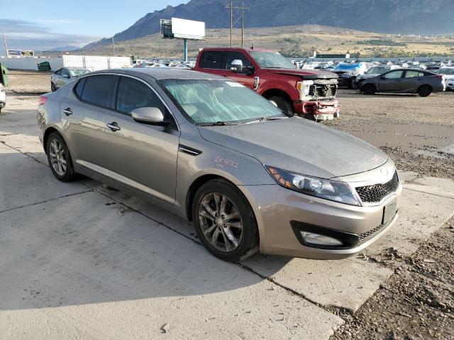 5XXGN4A76DG233100 - 2013 KIA OPTIMA EX GRAY photo 4