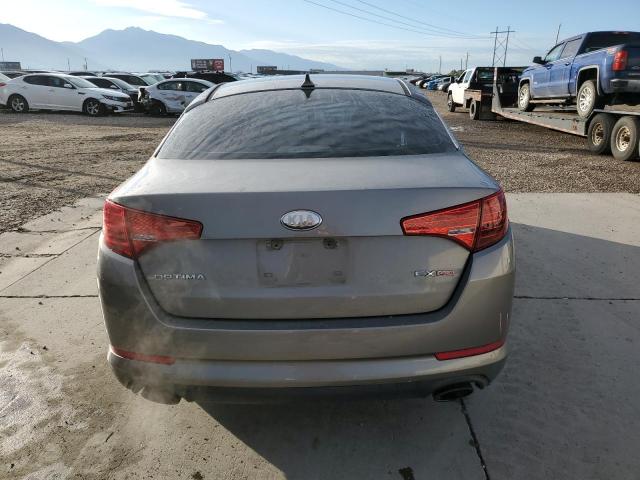 5XXGN4A76DG233100 - 2013 KIA OPTIMA EX GRAY photo 6
