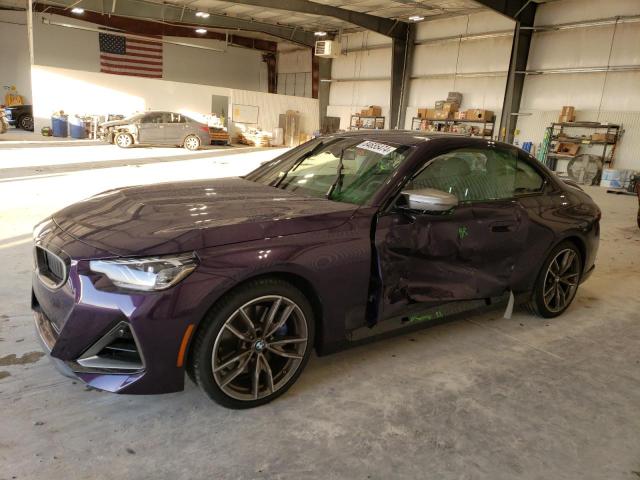 3MW53CM07R8E66520 - 2024 BMW M240XI PURPLE photo 1