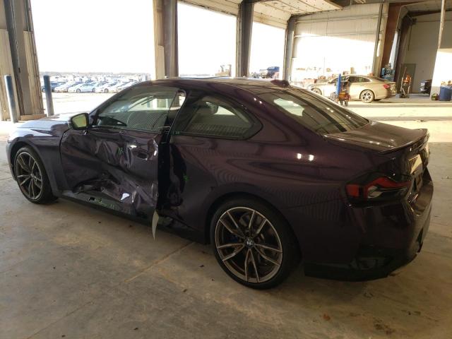 3MW53CM07R8E66520 - 2024 BMW M240XI PURPLE photo 2