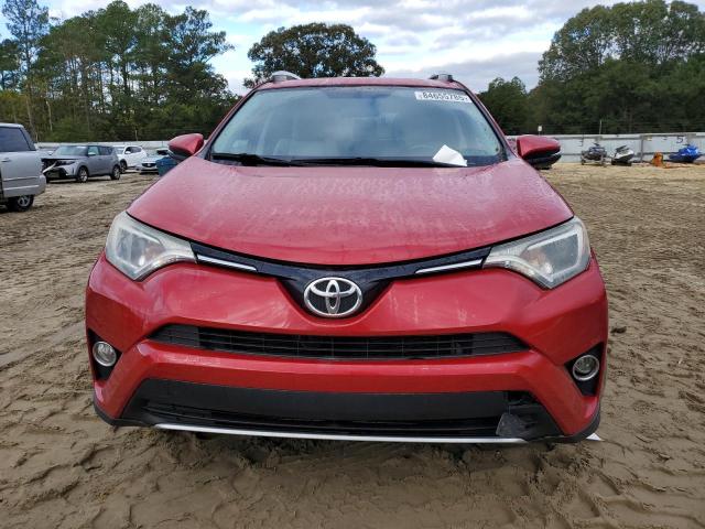 2T3RFREV8GW453626 - 2016 TOYOTA RAV4 XLE RED photo 5