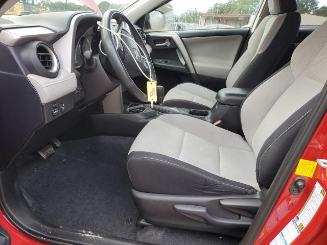 2T3RFREV8GW453626 - 2016 TOYOTA RAV4 XLE RED photo 7