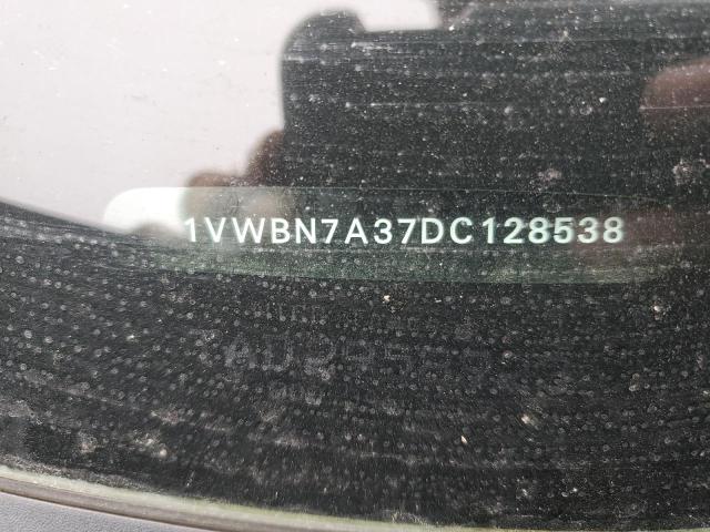 1VWBN7A37DC128538 - 2013 VOLKSWAGEN PASSAT SE 黑色 照片 12