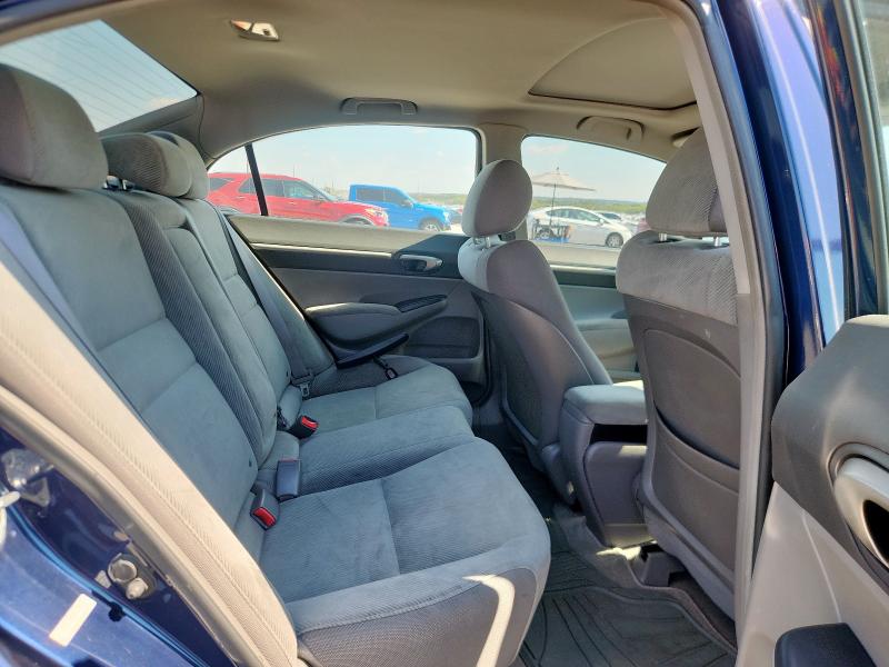 2HGFA1F87BH500215 - 2011 HONDA CIVIC EX BLUE photo 10