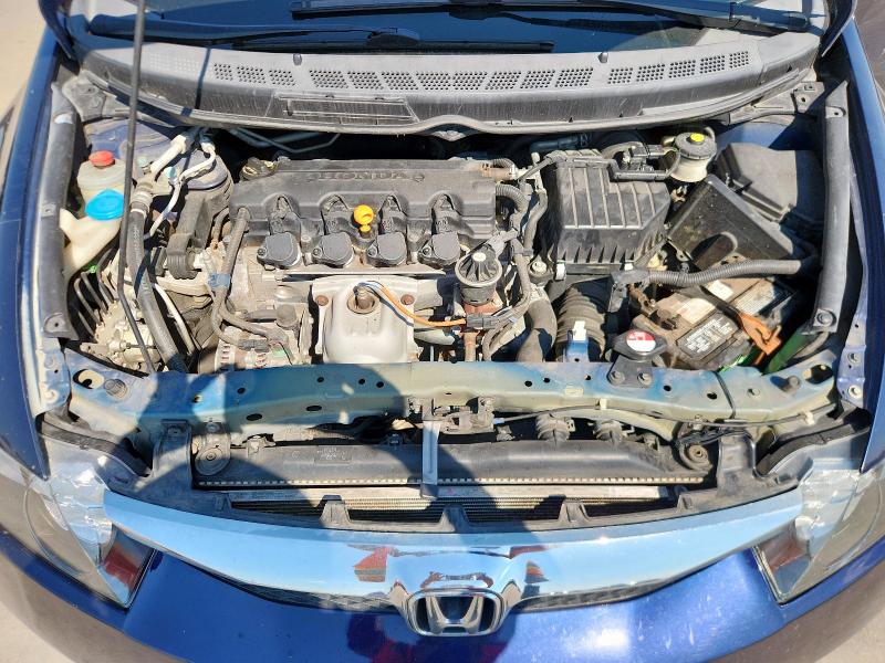 2HGFA1F87BH500215 - 2011 HONDA CIVIC EX BLUE photo 11