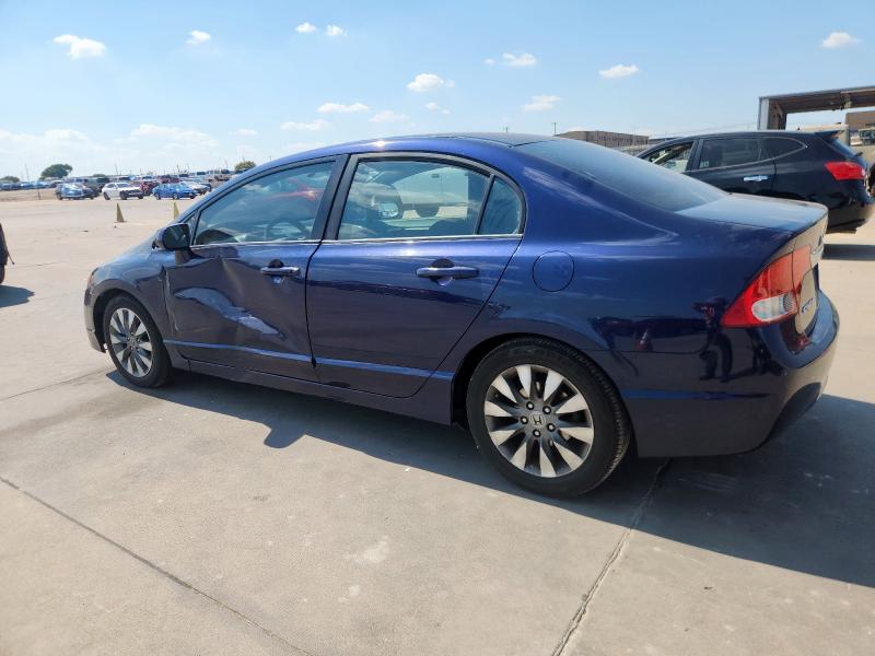 2HGFA1F87BH500215 - 2011 HONDA CIVIC EX BLUE photo 2