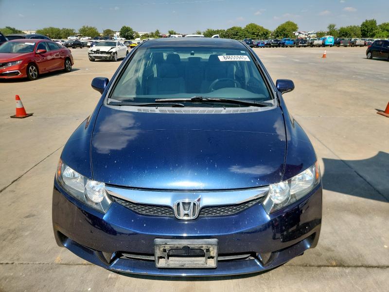 2HGFA1F87BH500215 - 2011 HONDA CIVIC EX BLUE photo 5