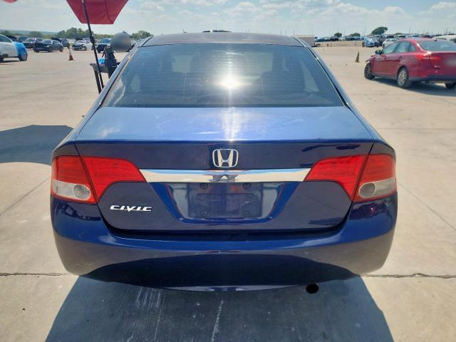 2HGFA1F87BH500215 - 2011 HONDA CIVIC EX BLUE photo 6