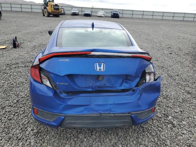 2HGFC3B37GH356883 - 2016 HONDA CIVIC EX BLUE photo 6