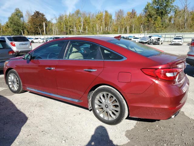5NPE34AF1FH043085 - 2015 HYUNDAI SONATA SPORT RED photo 2