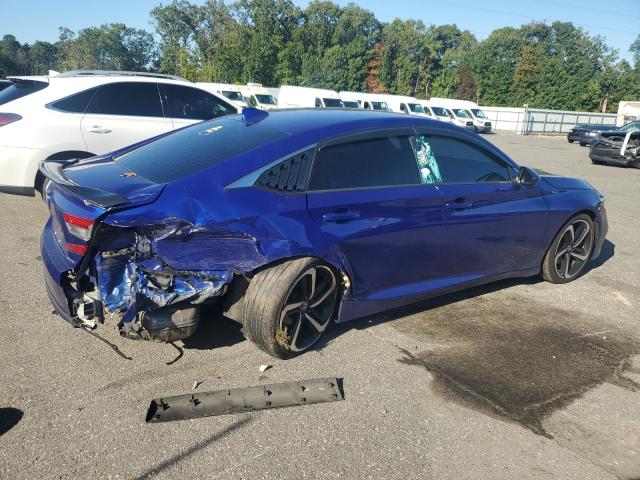 1HGCV1F3XKA153599 - 2019 HONDA ACCORD SPORT BLUE photo 3
