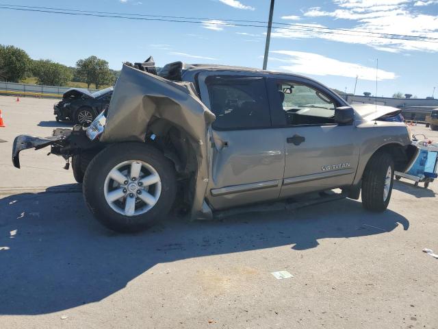 1N6BA07D68N339629 - 2008 NISSAN TITAN XE BROWN photo 3