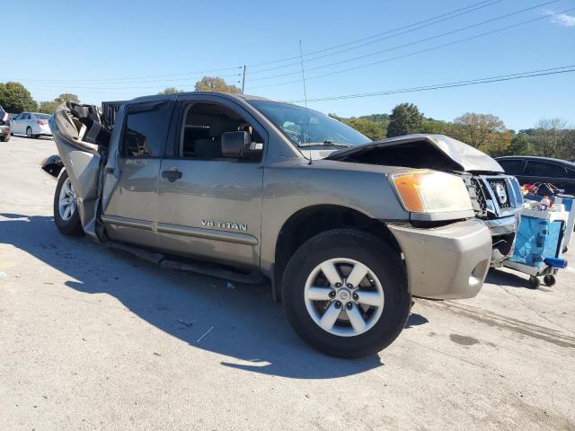 1N6BA07D68N339629 - 2008 NISSAN TITAN XE BROWN photo 4