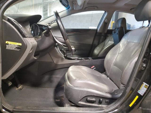 5NPEC4AB5DH690793 - 2013 HYUNDAI SONATA SE BLACK photo 7