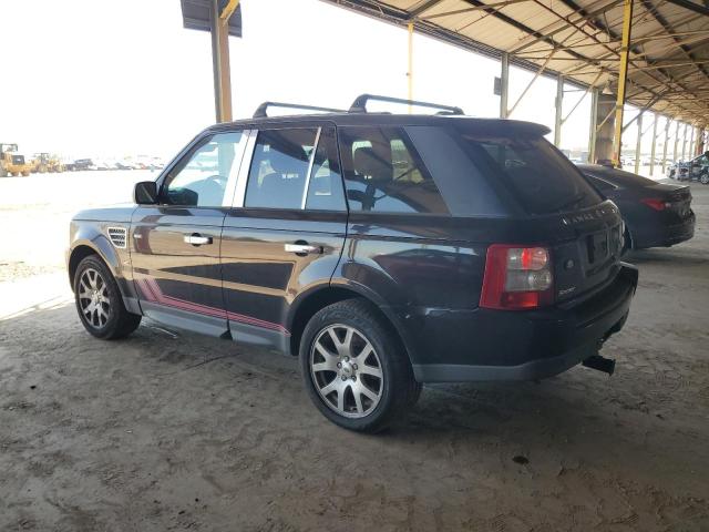 SALSF25469A196914 - 2009 LAND RANGE ROVER SPORT HSE BLACK photo 2