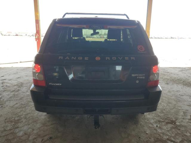 SALSF25469A196914 - 2009 LAND RANGE ROVER SPORT HSE BLACK photo 6