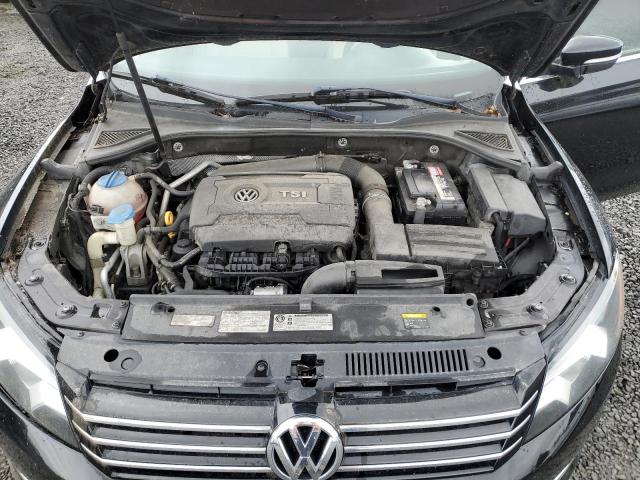 1VWAS7A39FC109240 - 2015 VOLKSWAGEN PASSAT S BLACK photo 11