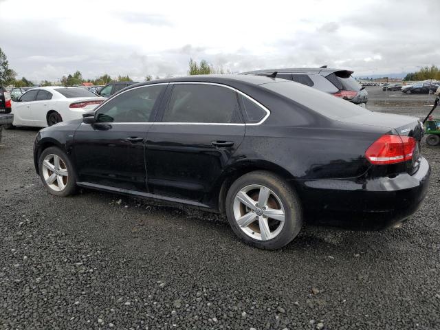 1VWAS7A39FC109240 - 2015 VOLKSWAGEN PASSAT S BLACK photo 2