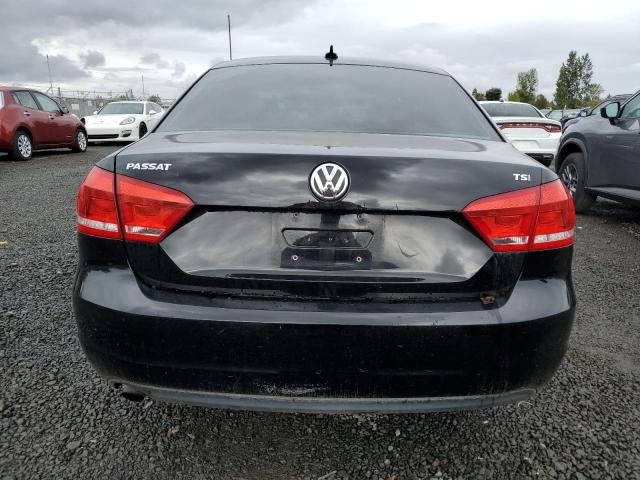 1VWAS7A39FC109240 - 2015 VOLKSWAGEN PASSAT S BLACK photo 6