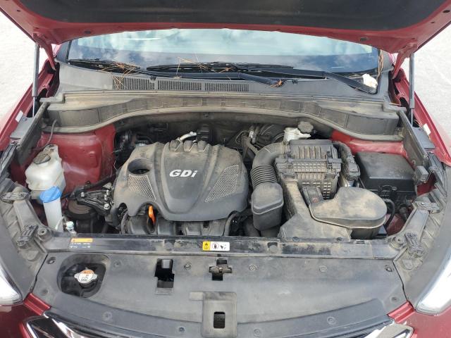 5XYZT3LB4DG049022 - 2013 HYUNDAI SANTA FE S RED photo 12