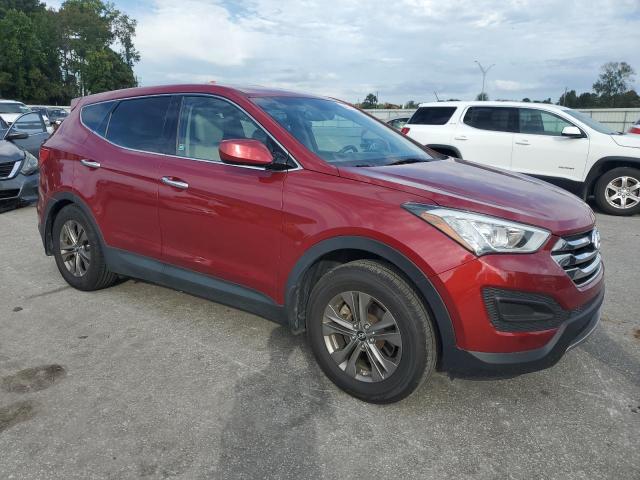 5XYZT3LB4DG049022 - 2013 HYUNDAI SANTA FE S RED photo 4