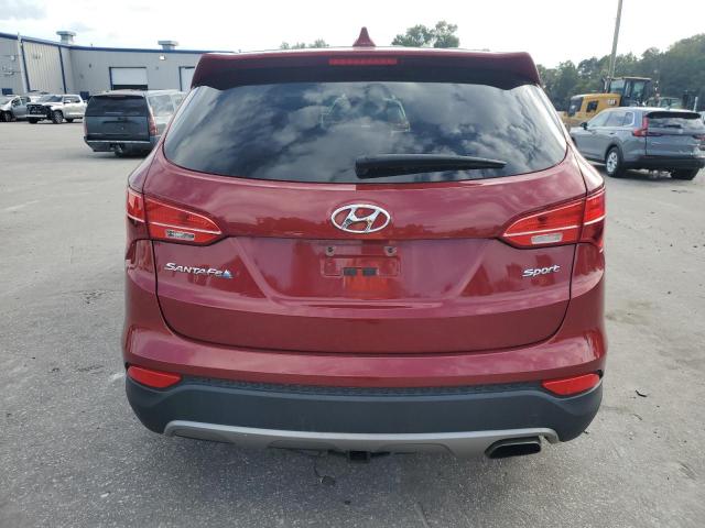5XYZT3LB4DG049022 - 2013 HYUNDAI SANTA FE S RED photo 6