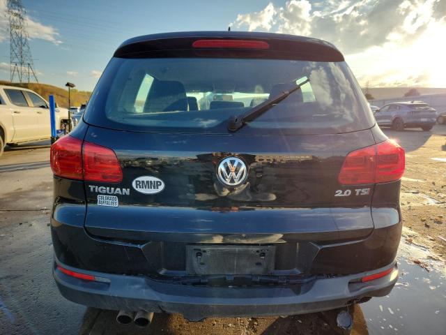 WVGAV7AX5FW524725 - 2015 VOLKSWAGEN TIGUAN S BLACK photo 6