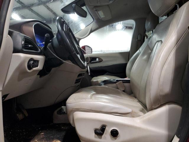 2C4RC1EG1HR543756 - 2017 CHRYSLER PACIFICA TOURING L PLUS MAROON photo 7