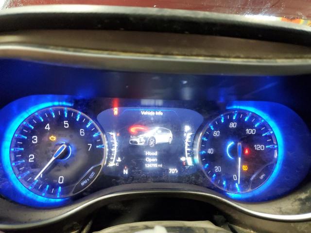 2C4RC1EG1HR543756 - 2017 CHRYSLER PACIFICA TOURING L PLUS MAROON photo 9