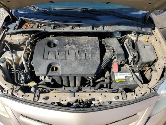 2T1BU4EE4BC733153 - 2011 TOYOTA COROLLA BASE Qızıl foto 11