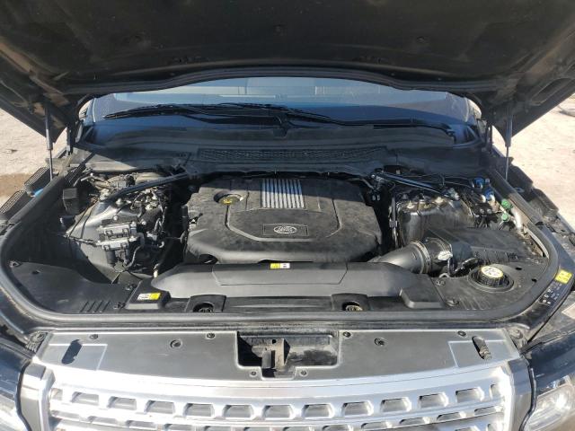 SALGS2KF2GA290759 - 2016 LAND ROVER RANGE ROVE HSE BLACK photo 12