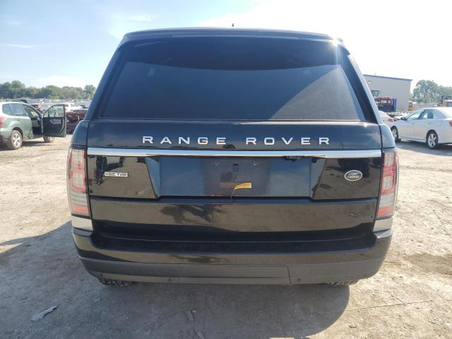 SALGS2KF2GA290759 - 2016 LAND ROVER RANGE ROVE HSE BLACK photo 6