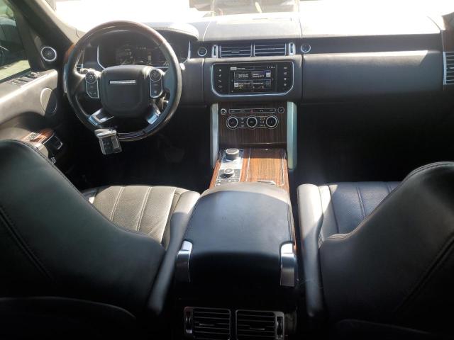 SALGS2KF2GA290759 - 2016 LAND ROVER RANGE ROVE HSE BLACK photo 8