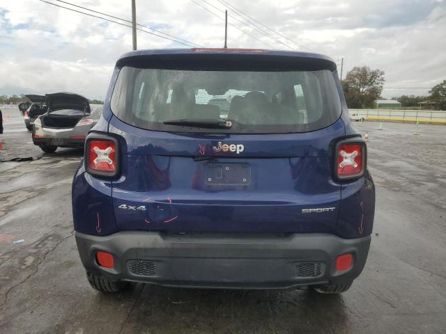 ZACCJBATXGPE30718 - 2016 JEEP RENEGADE SPORT BLUE photo 6