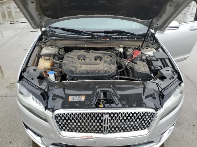 3LN6L5E92HR663647 - 2017 LINCOLN MKZ RESERVE ვერცხლისფერი ფოტო 11