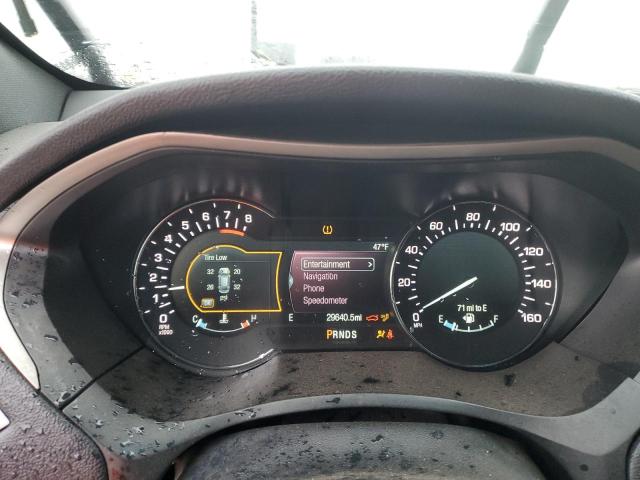 3LN6L5E92HR663647 - 2017 LINCOLN MKZ RESERVE ვერცხლისფერი ფოტო 9