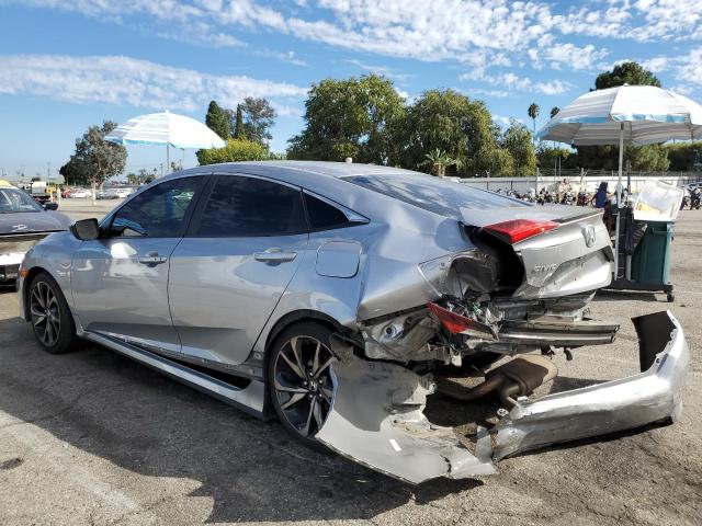 2HGFC2F81KH562872 - 2019 HONDA CIVIC SPORT ვერცხლისფერი ფოტო 2