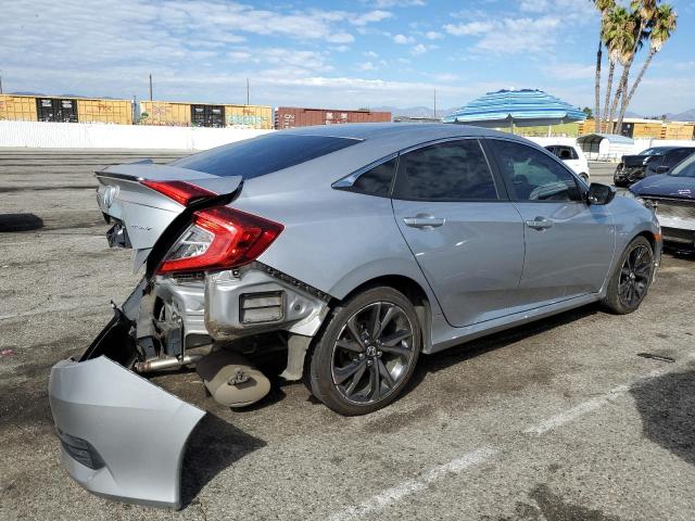 2HGFC2F81KH562872 - 2019 HONDA CIVIC SPORT ვერცხლისფერი ფოტო 3