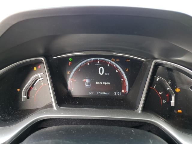 2HGFC2F81KH562872 - 2019 HONDA CIVIC SPORT ვერცხლისფერი ფოტო 9