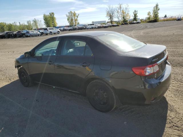 2T1BU4EE8CC888452 - 2012 TOYOTA COROLLA BASE BLACK photo 2