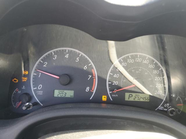 2T1BU4EE8CC888452 - 2012 TOYOTA COROLLA BASE BLACK photo 9