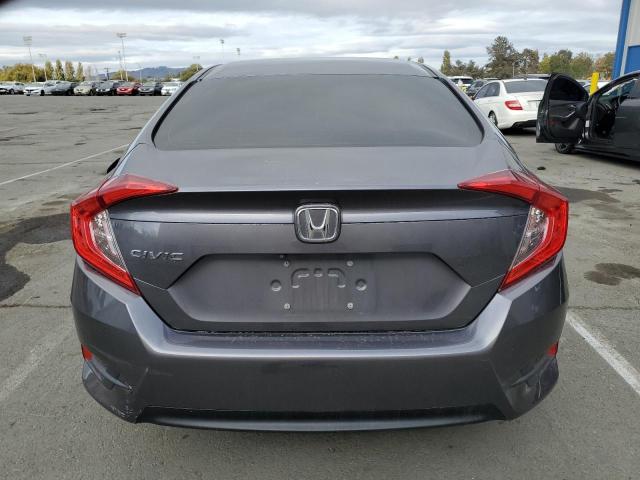 2HGFC2F54JH512813 - 2018 HONDA CIVIC LX ნაცრისფერი ფოტო 6