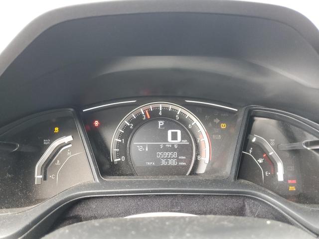 2HGFC2F54JH512813 - 2018 HONDA CIVIC LX ნაცრისფერი ფოტო 9