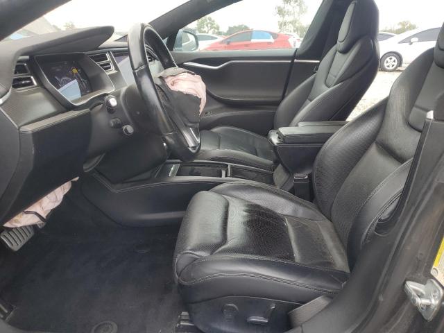 5YJSA1E47GF146916 - 2016 TESLA MODEL S فحمي صورة 7