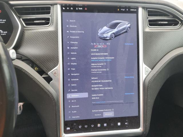 5YJSA1E47GF146916 - 2016 TESLA MODEL S فحمي صورة 9