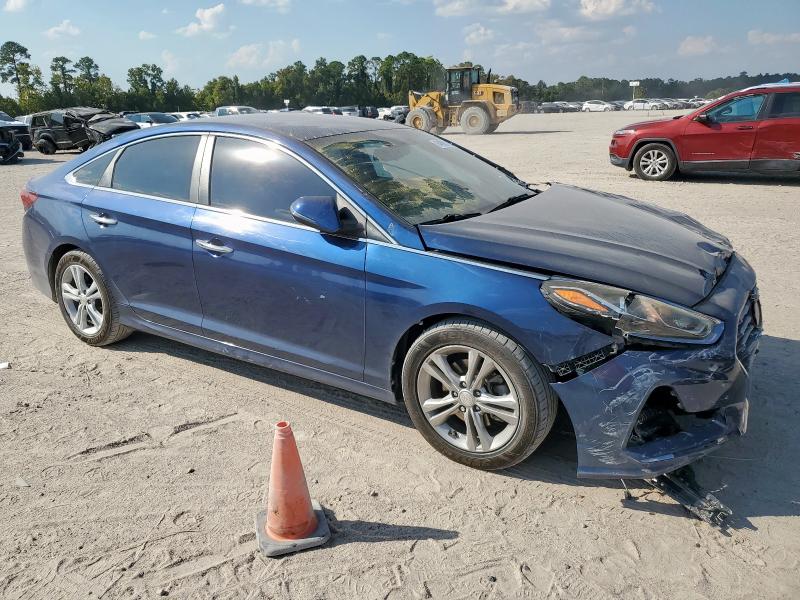 5NPE34AF2JH625611 - 2018 HYUNDAI SONATA SPORT 蓝色 照片 4