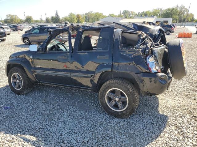 1J4GL38K04W159577 - 2004 JEEP LIBERTY RENEGADE BLACK photo 2