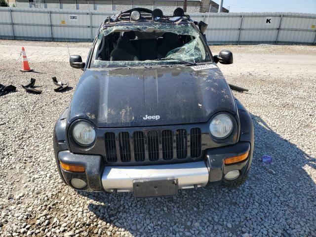 1J4GL38K04W159577 - 2004 JEEP LIBERTY RENEGADE BLACK photo 5